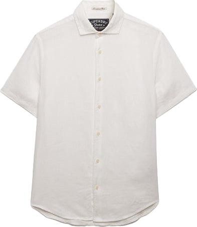 Superdry Riviera Linnen Overhemd Met Korte Mouwen