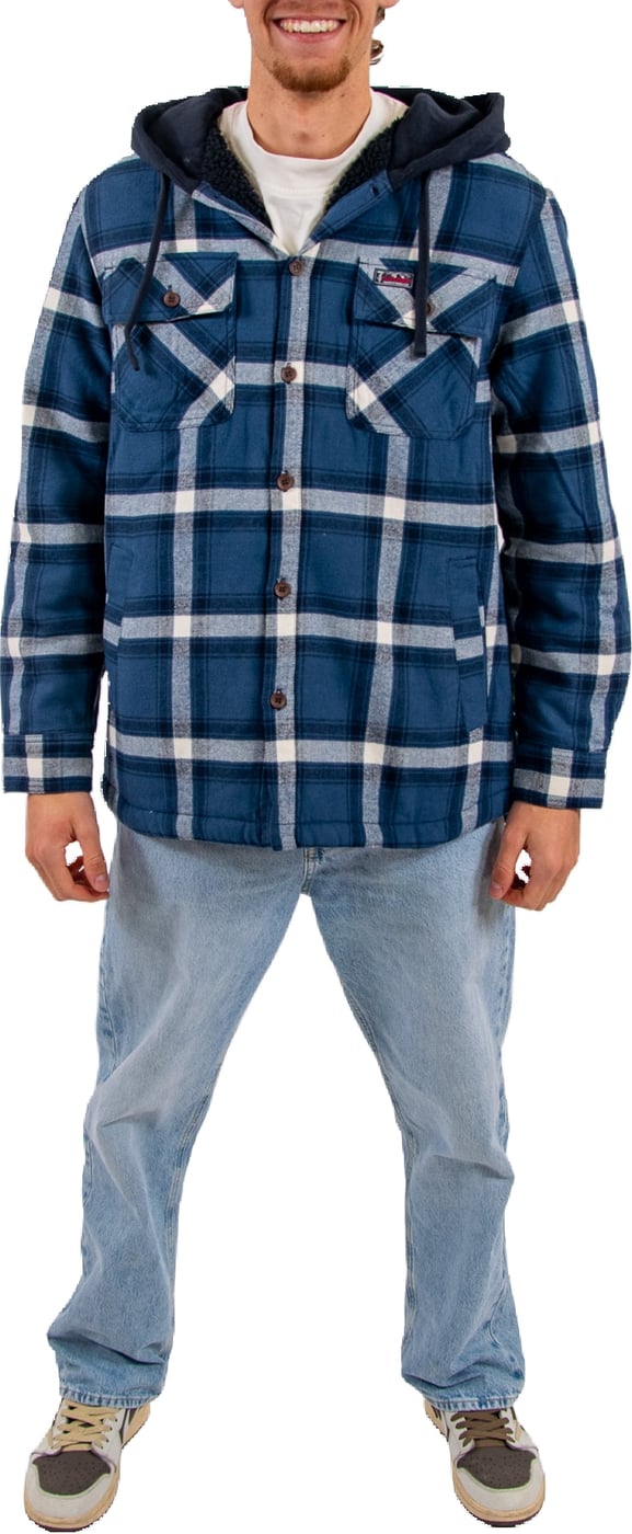 Superdry Borg Lined Hooded Overshirt