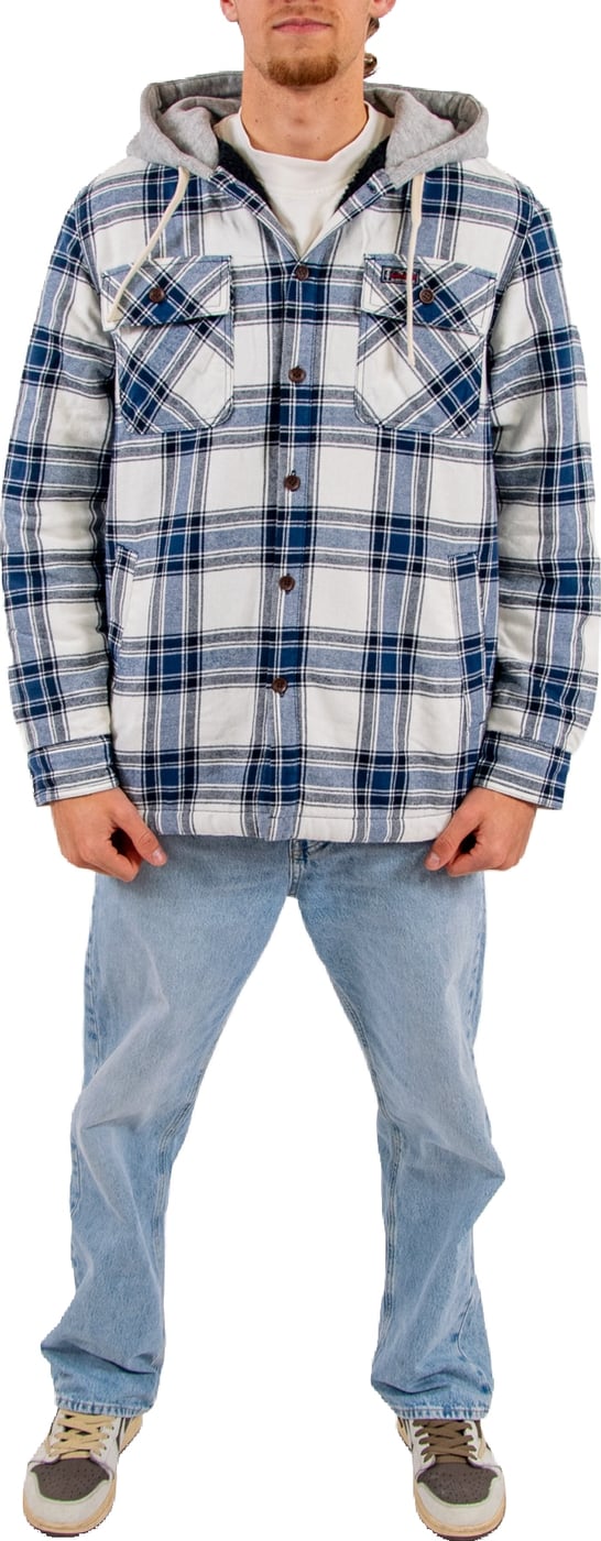Superdry Borg Lined Hooded Overshirt