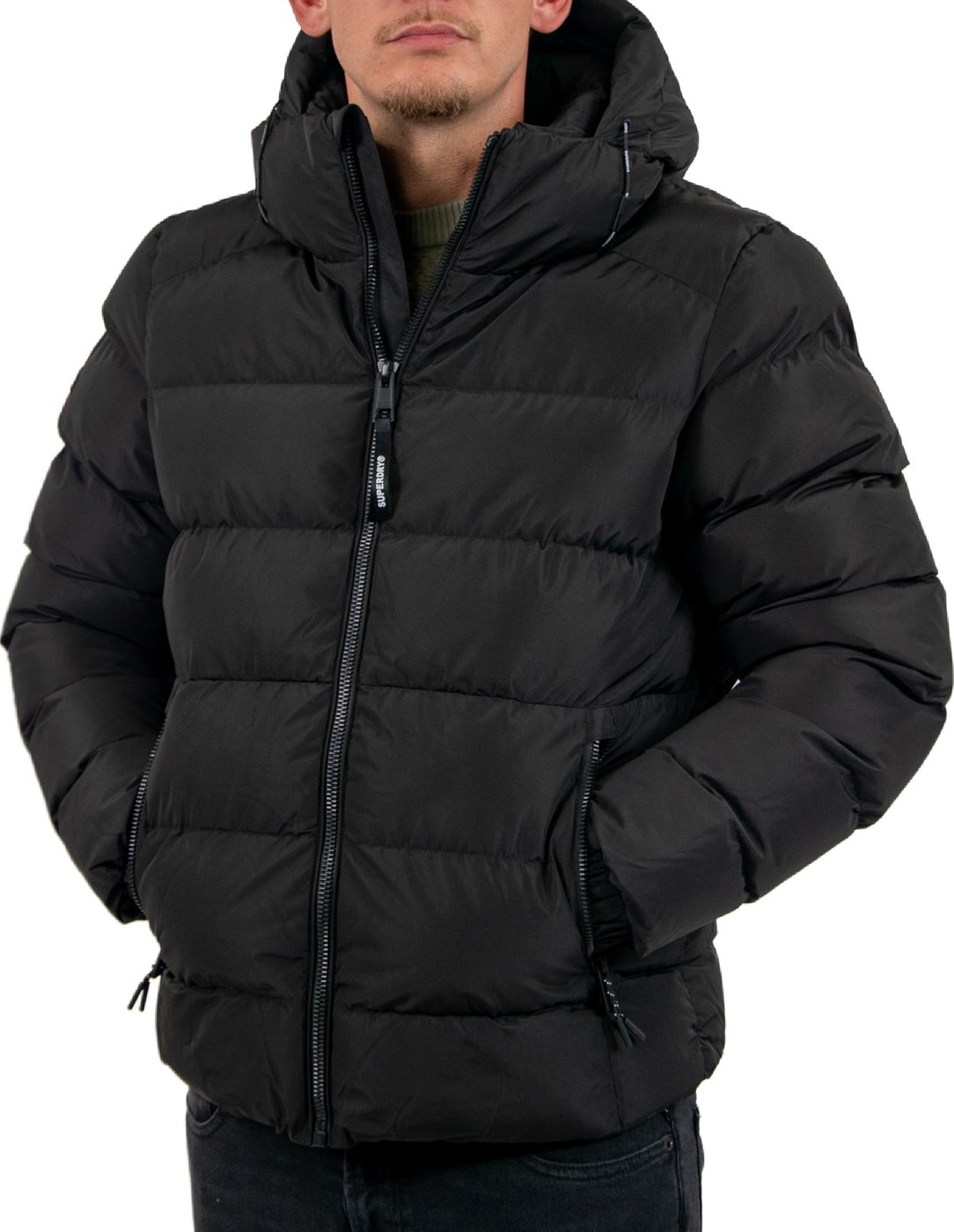 Superdry Hooded Sports Puffer Jacket