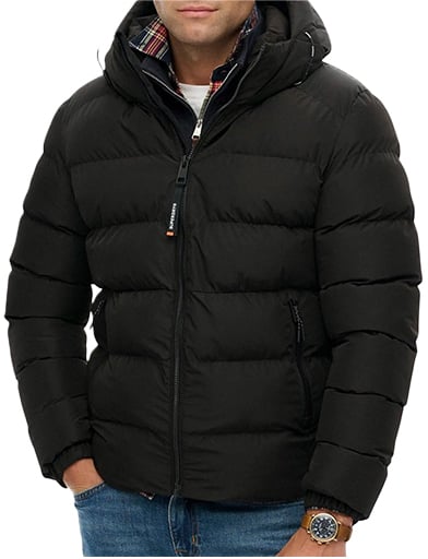 Superdry Hooded Sports Puffer Jacket