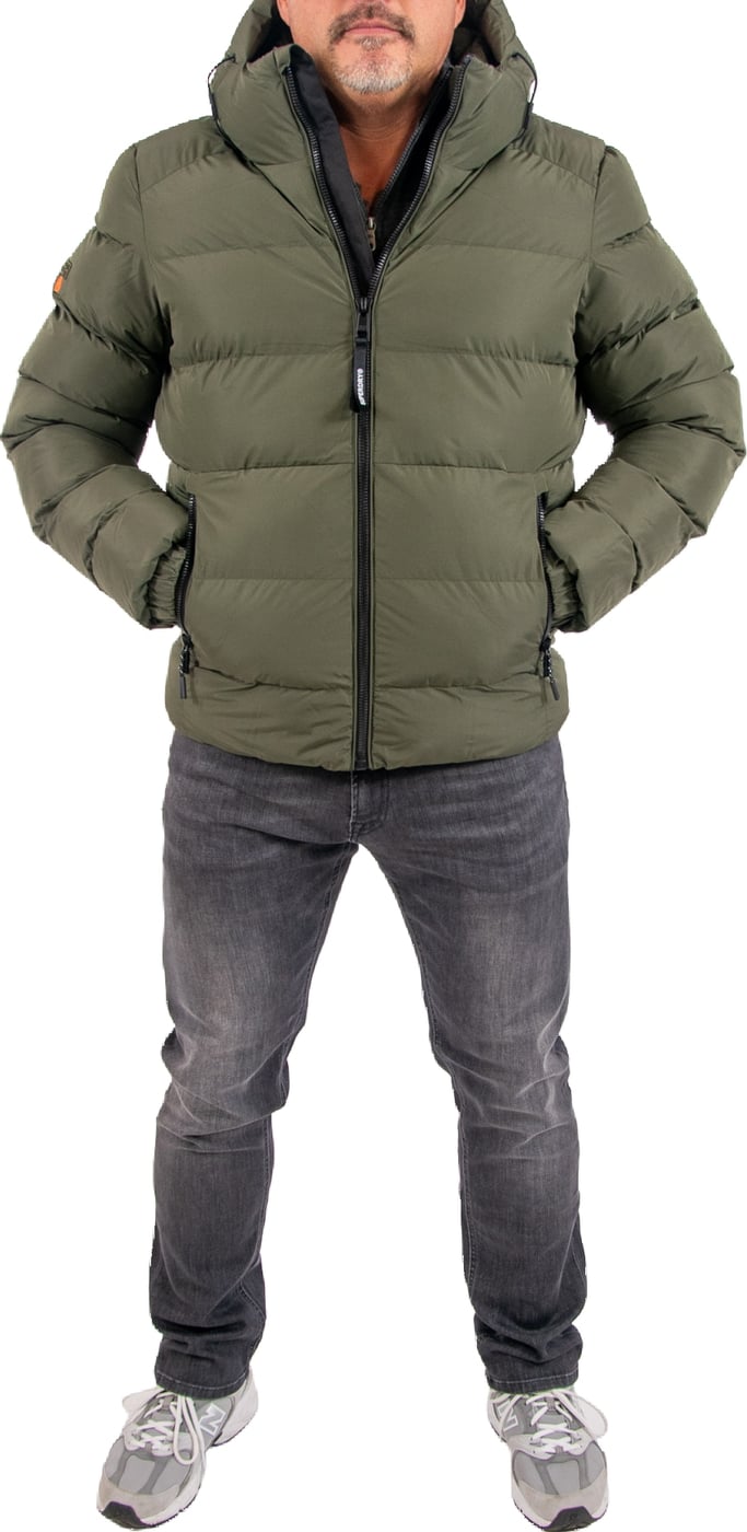 Superdry Hooded Sports Puffer Jacket