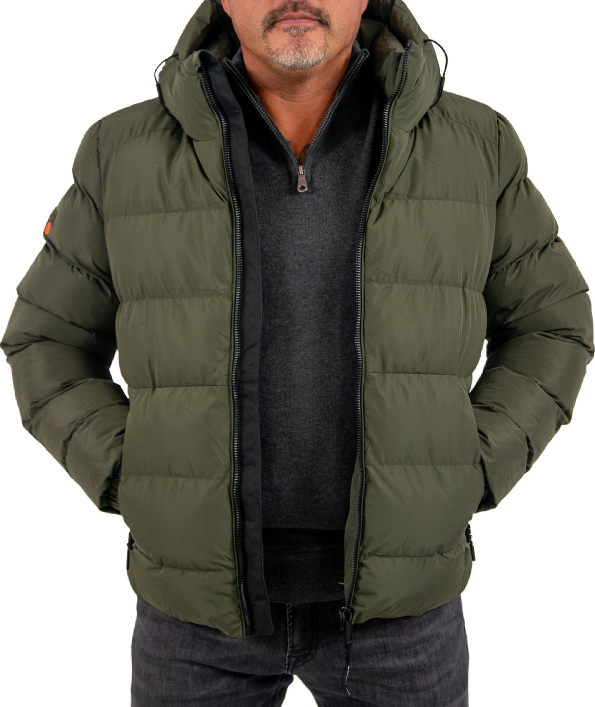 Superdry Hooded Sports Puffer Jacket