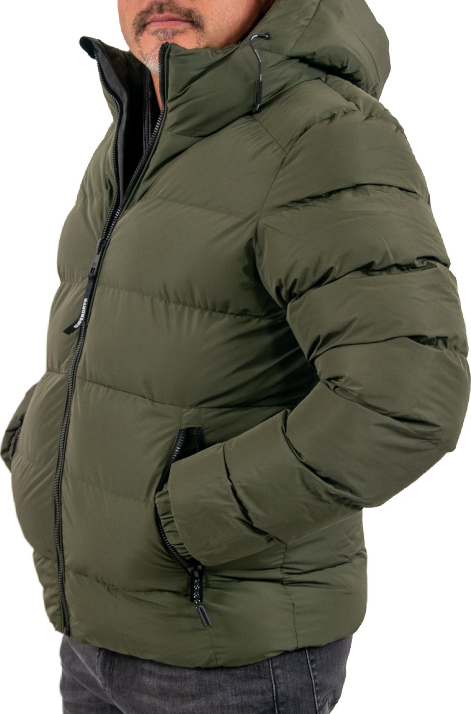 Superdry Hooded Sports Puffer Jacket