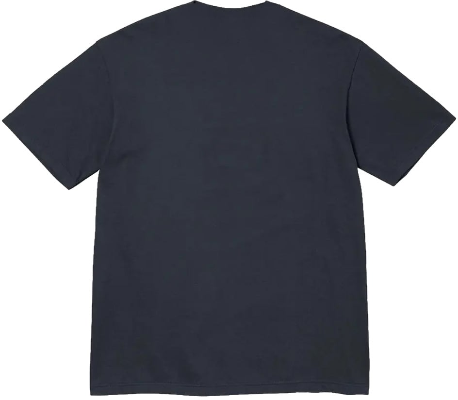 Supreme Arabic Box Logo Tee 'Navy'