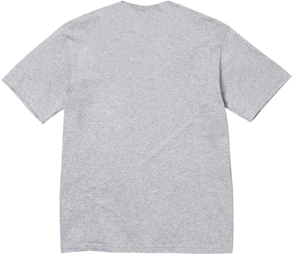 Supreme Arabic Box Logo Tee 'Heather Grey'