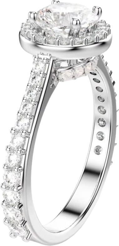 Swarovski Ring 5717929 Una Angelic Zilverkleurig  Maat 55