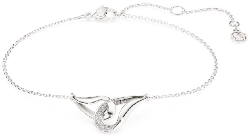 Swarovski Armband 5778023 Interlocking Zilver met Zirkonia 15.5 - 20.5cm