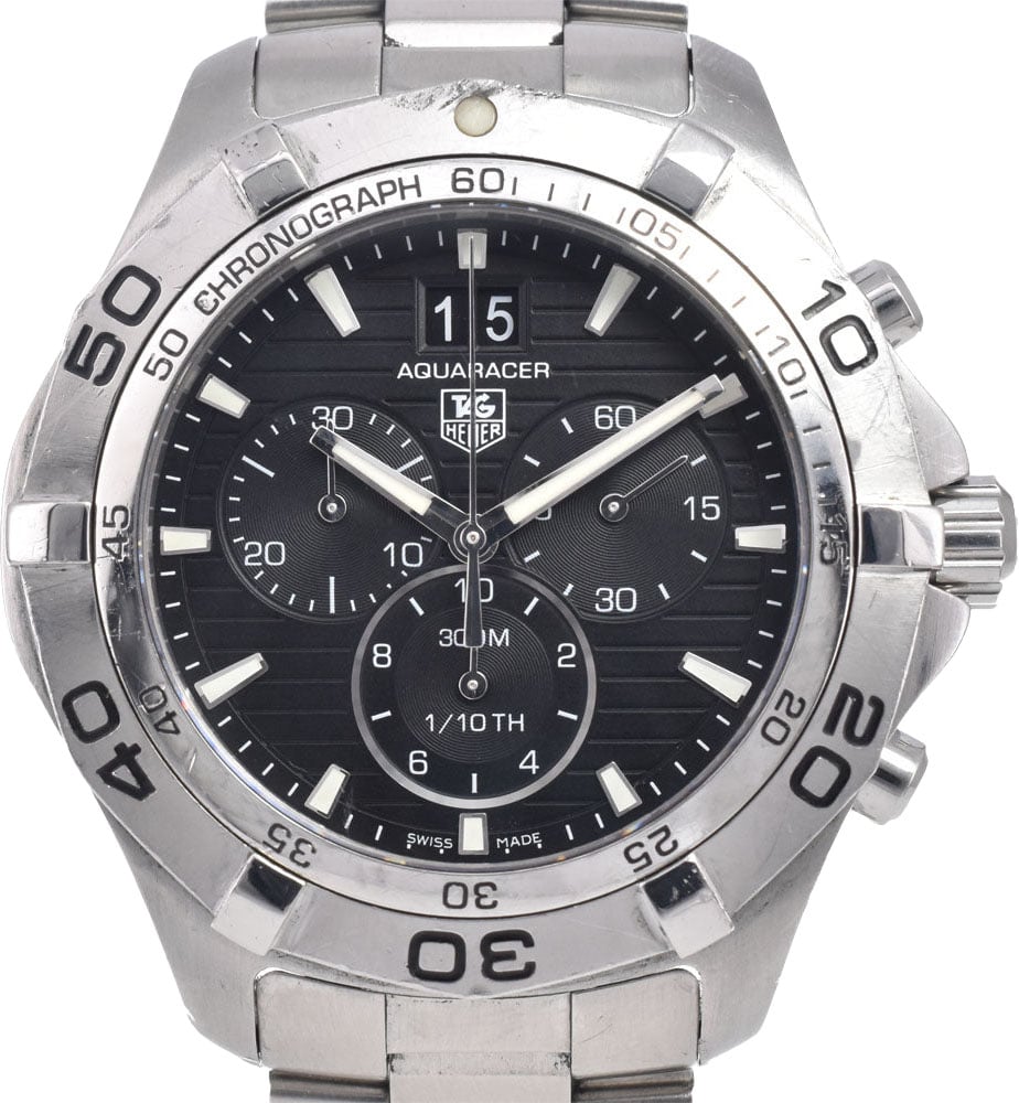 Tag Heuer Aquaracer Chronograph Quartz Stainless Steel 44