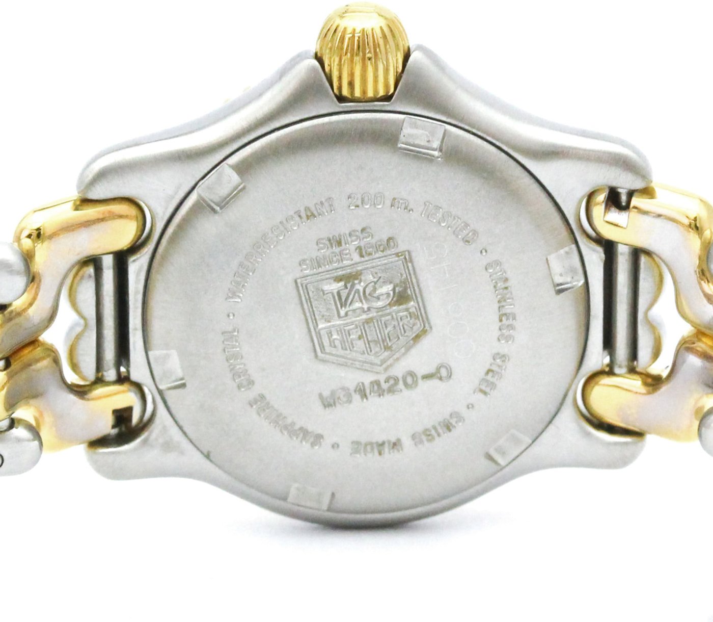 Tag Heuer Sel Professional 200M Quartz Stainless Steel and Gold Plated 24