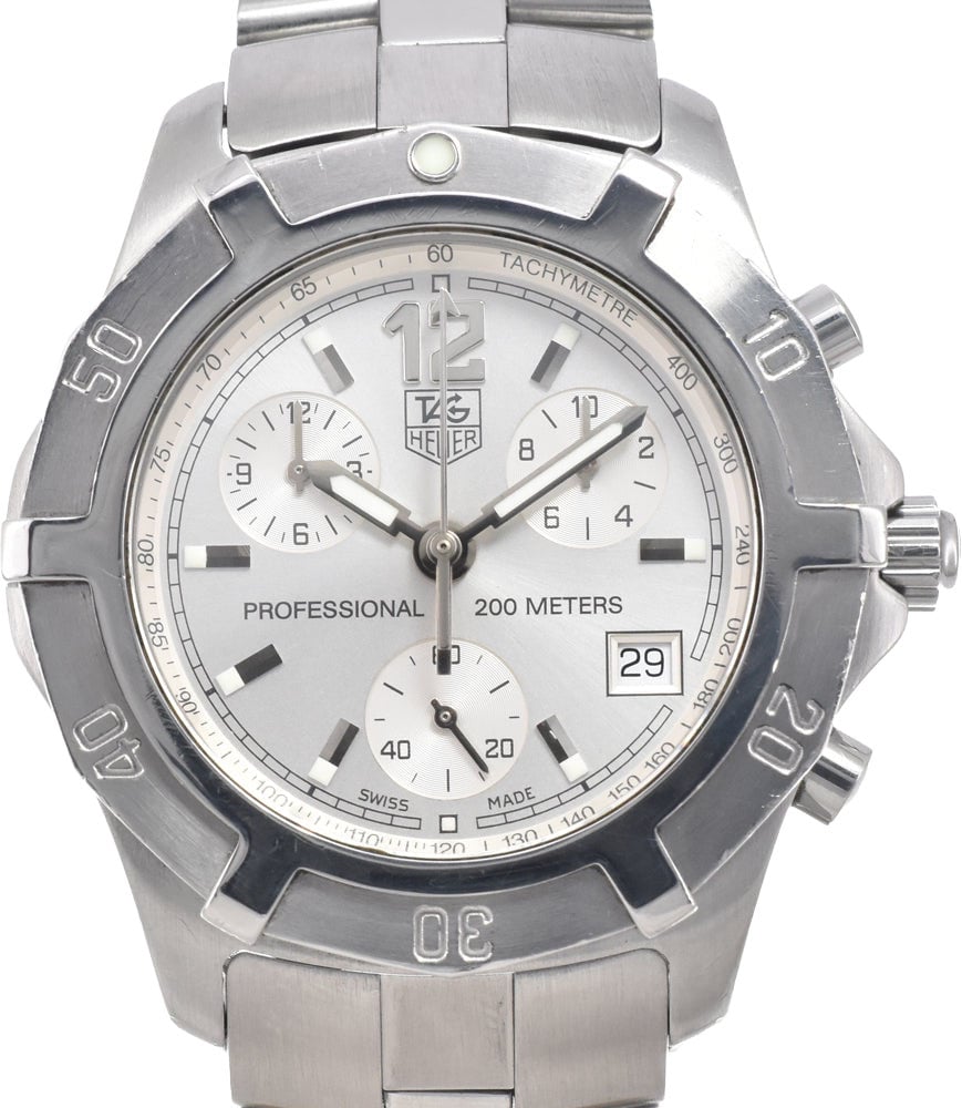 Tag Heuer 2000 Exclusive Professional 200M Quartz Stainless Steel 40