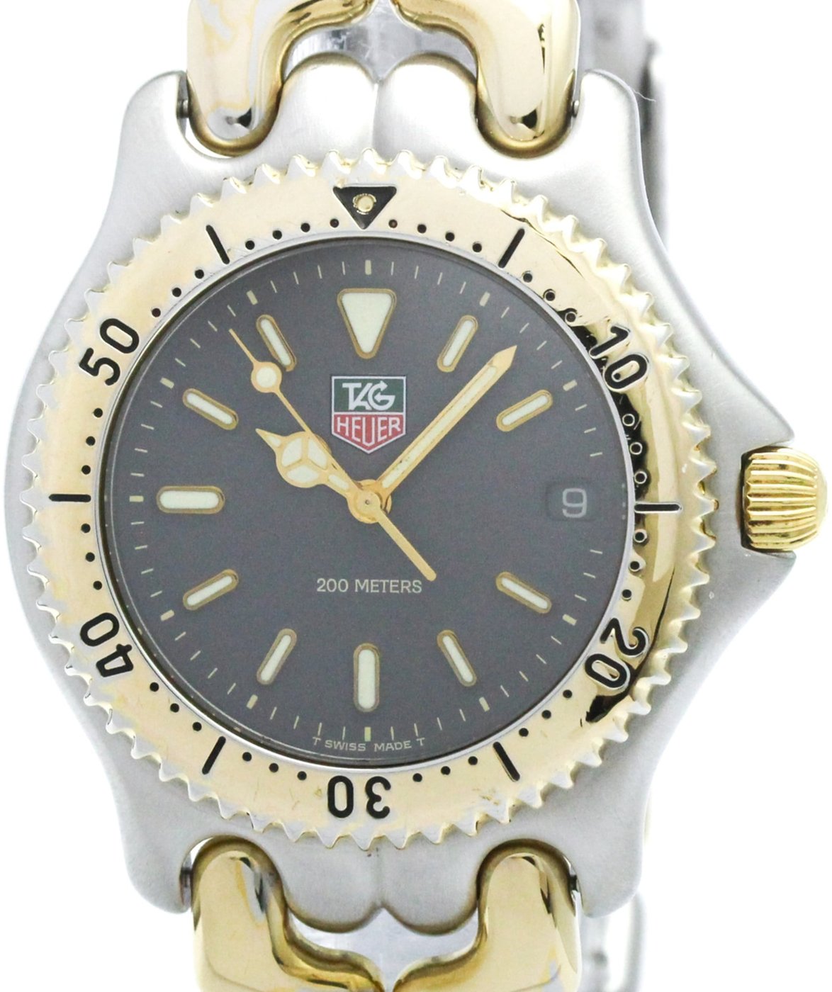 Tag Heuer Sel Professional 200M Quartz Stainless Steel and Gold Plated 38