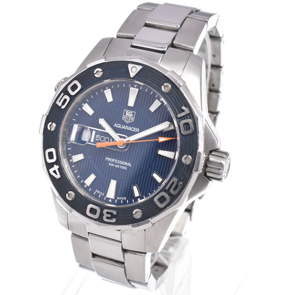Tag Heuer Aquaracer 500M Chronograph Quartz Stainless Steel 44