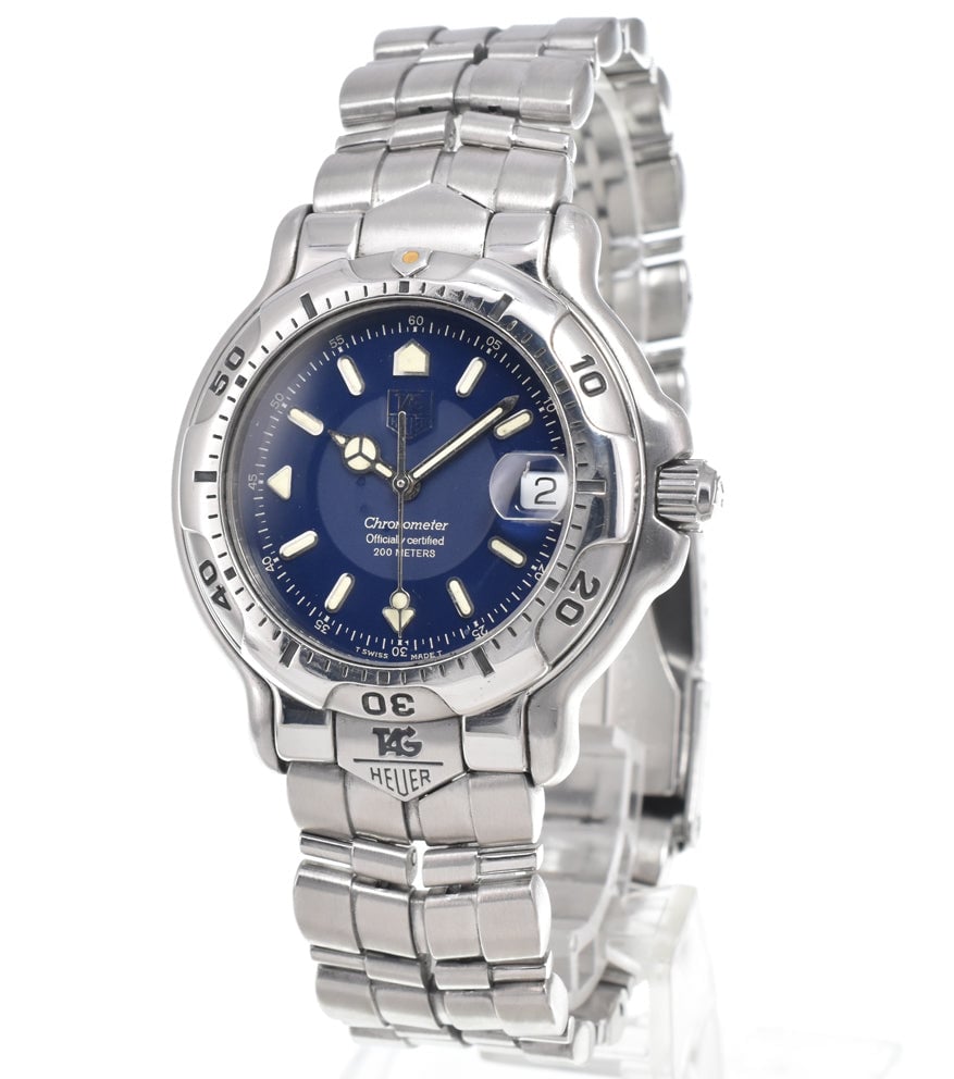 Tag Heuer 6000 Chronometer Stainless Steel 38