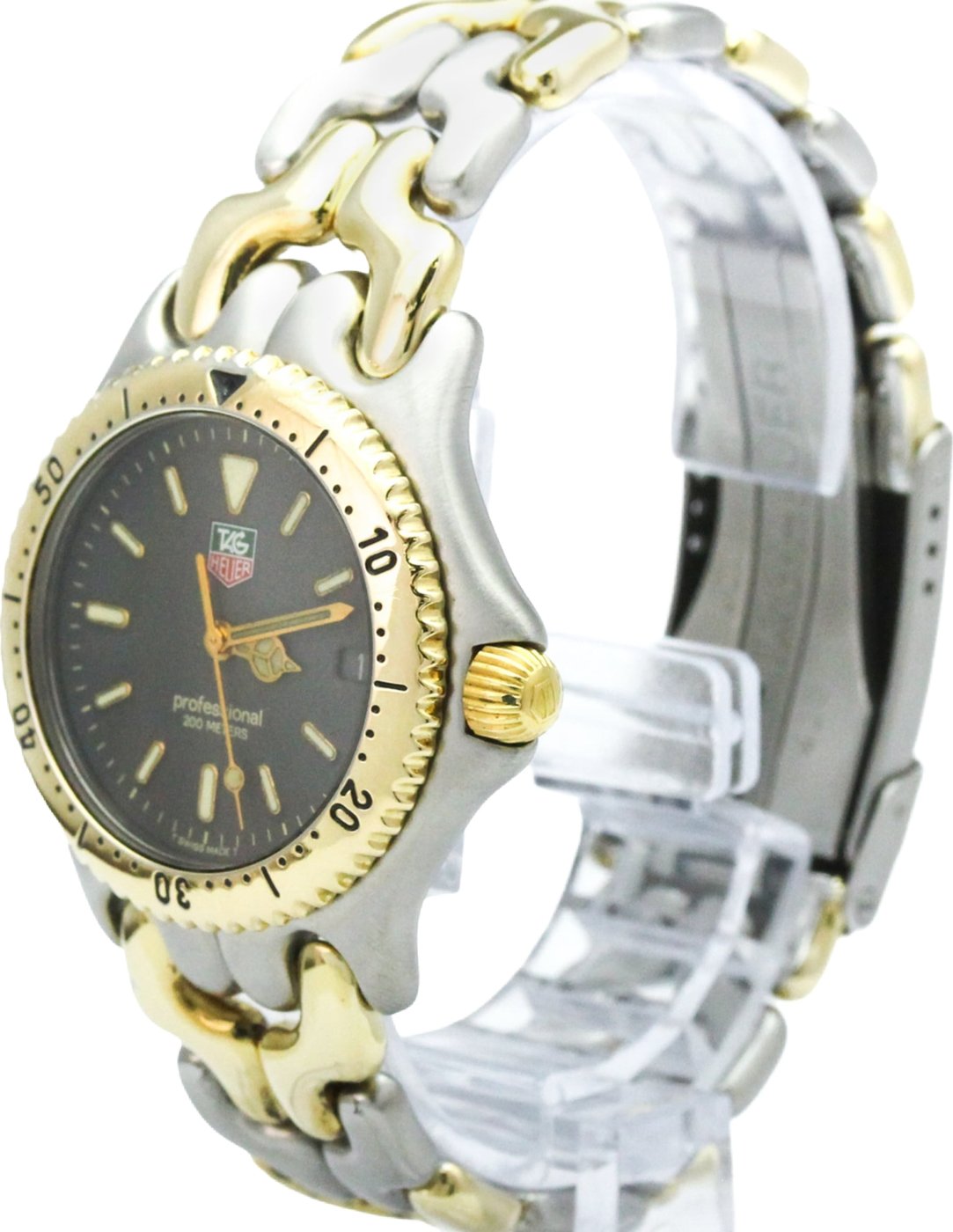 Tag Heuer Sel Professional 200M Quartz Stainless Steel and Gold Plated 34