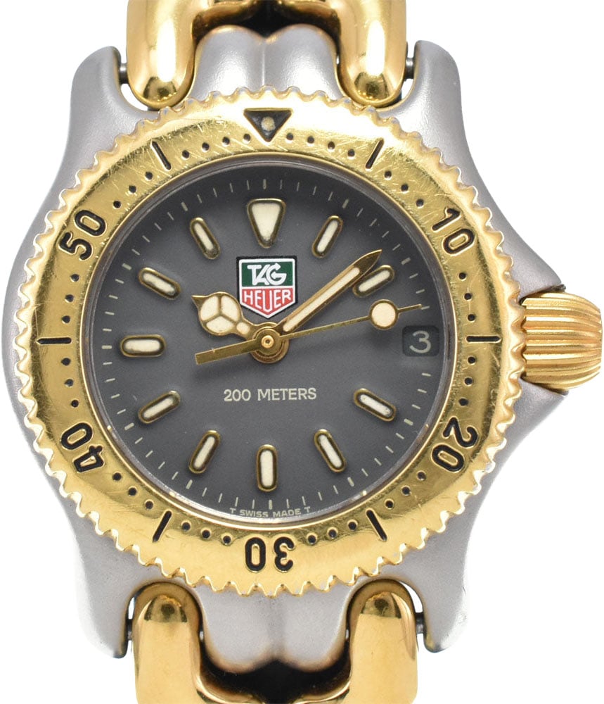 Tag Heuer Sel Professional 200M Quartz Stainless Steel and Gold Plated 24