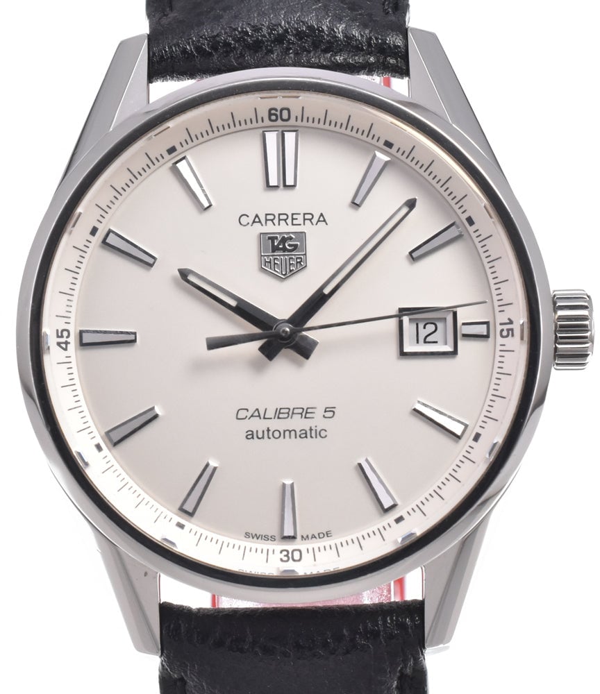 Tag Heuer Carrera Calibre 5 Day-Date Automatic Stainless Steel 39