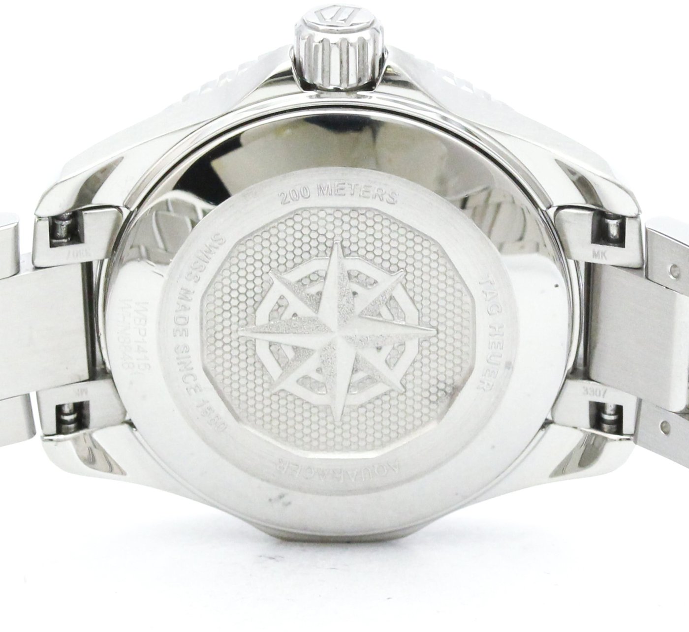 Tag Heuer Aquaracer 200M Quartz Stainless Steel with Diamond Bezel and Markers and Mother of Pearl 30
