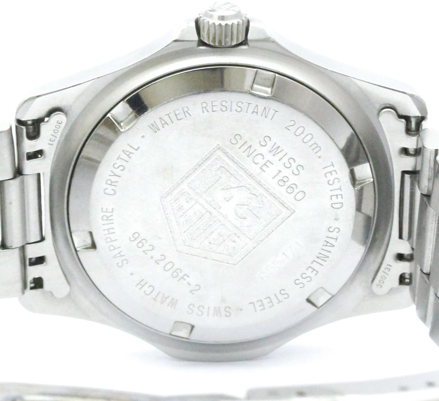 Tag Heuer 2000 Professional 200M Quartz Stainless Steel 38