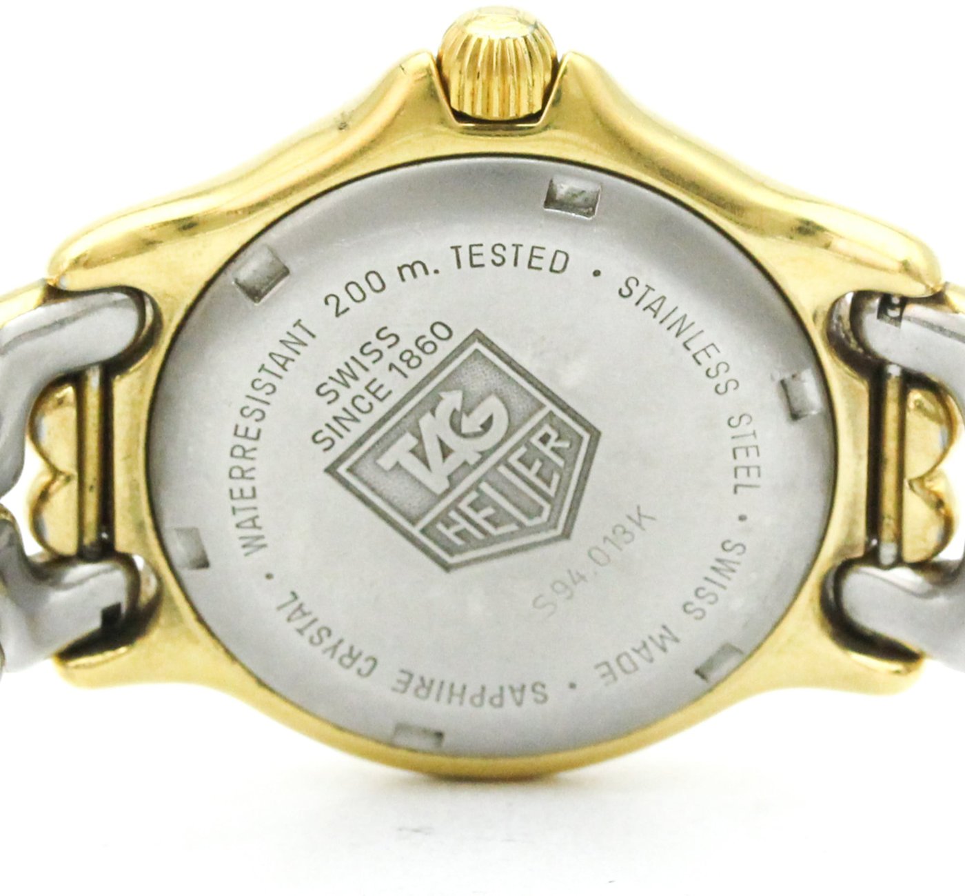 Tag Heuer Sel Professional 200M Quartz Stainless Steel and Gold Plated 38