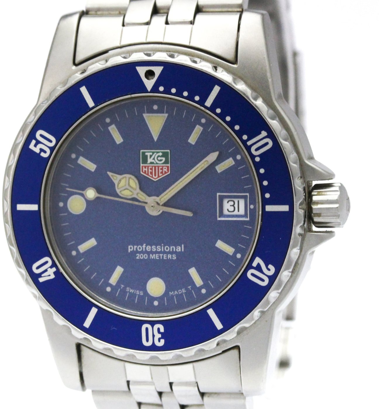 Tag Heuer 1500 Professional 200M Stainless Steel 37