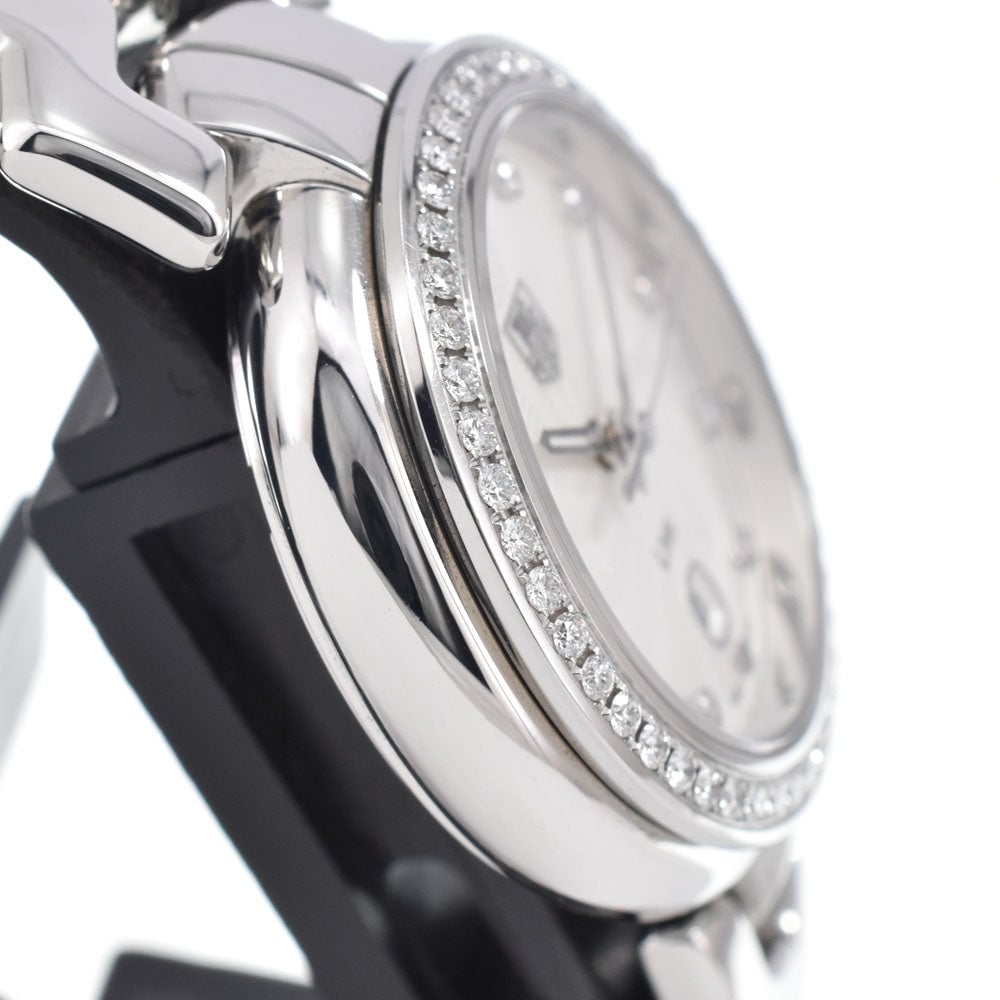 Tag Heuer Link Quartz Stainless Steel with Diamond Bezel and Markers 29