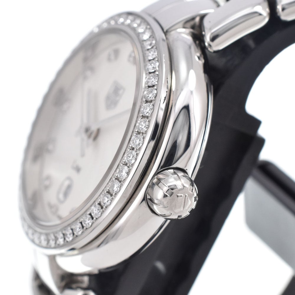 Tag Heuer Link Quartz Stainless Steel with Diamond Bezel and Markers 29