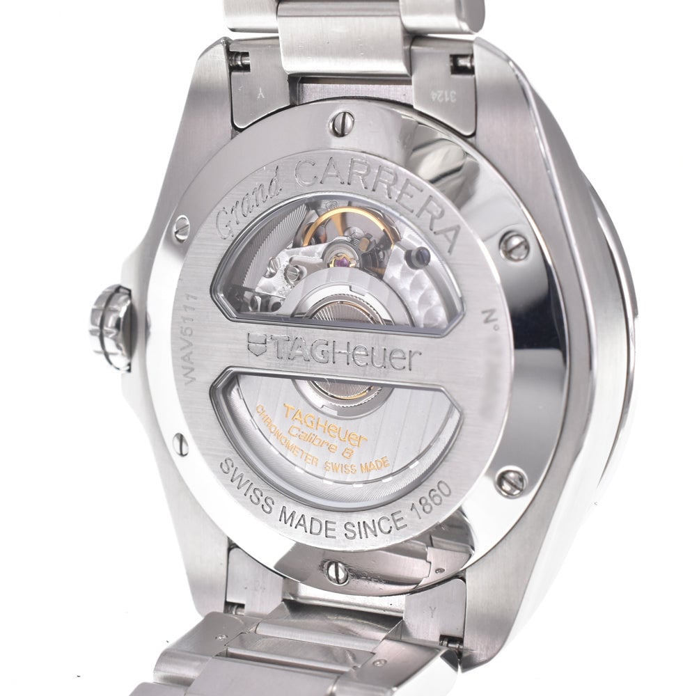 Tag Heuer Grand Carrera Calibre 8 Stainless Steel 43