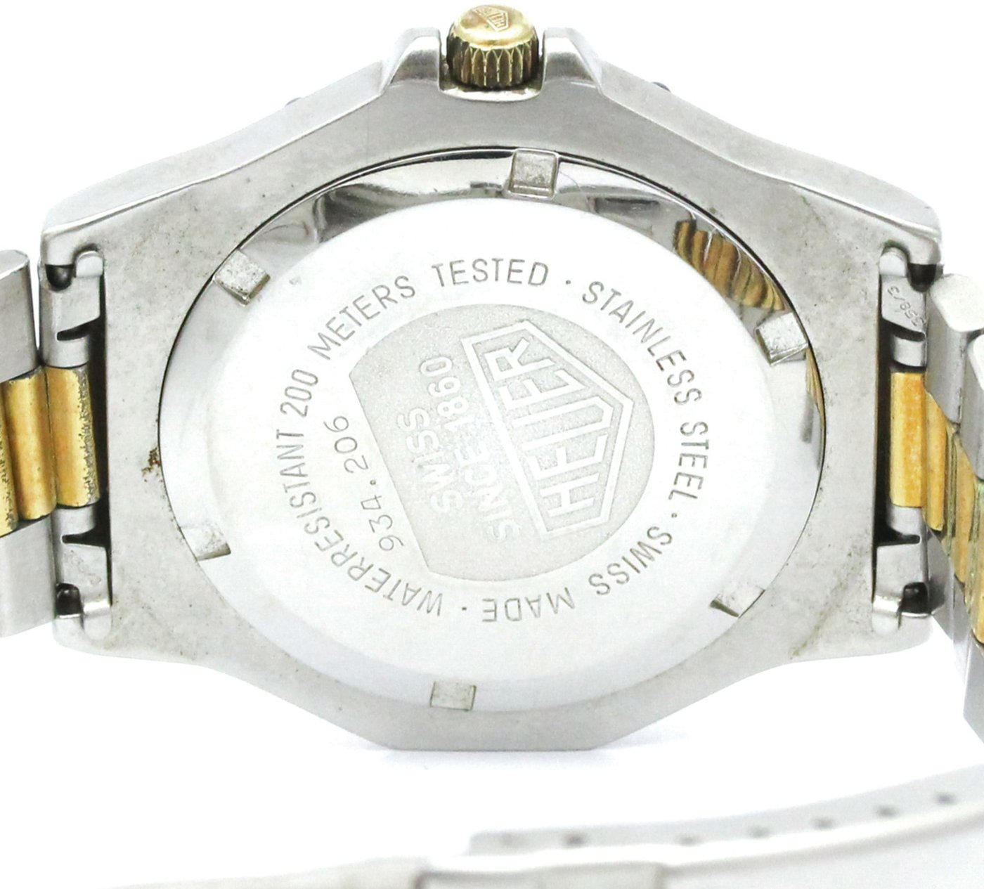 Tag Heuer 3000 Professional 200M Stainless Steel with gold plated 34