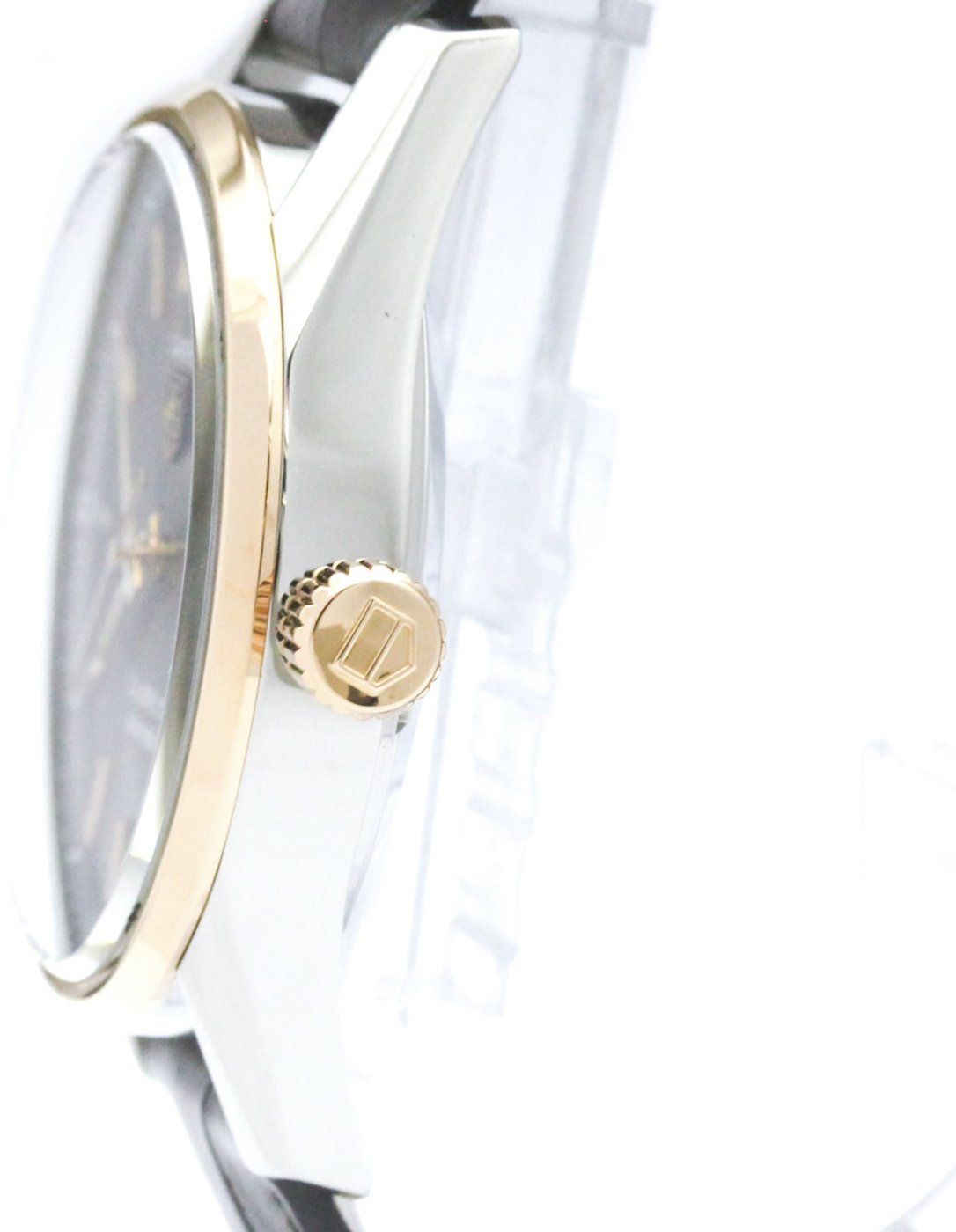 Tag Heuer Carrera Calibre 5 Automatic Stainless Steel and Yellow Gold with Alligator 39