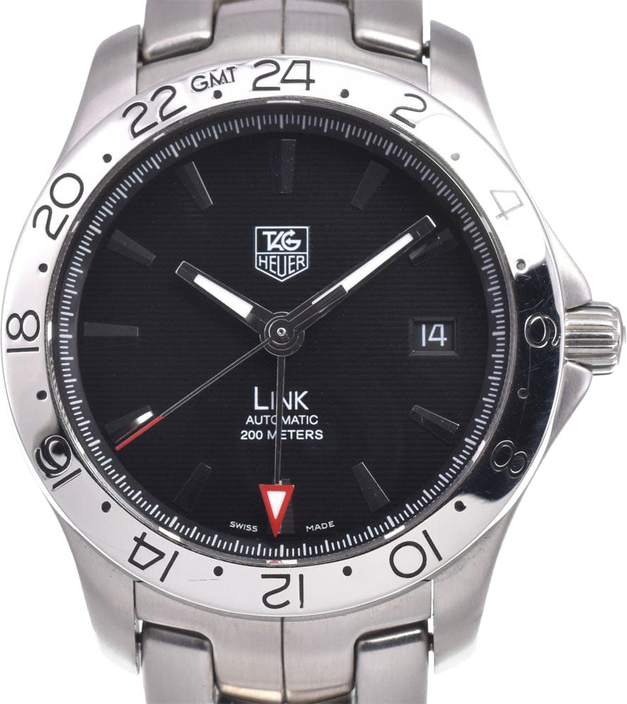 Tag Heuer Link GMT Automatic Stainless Steel 39