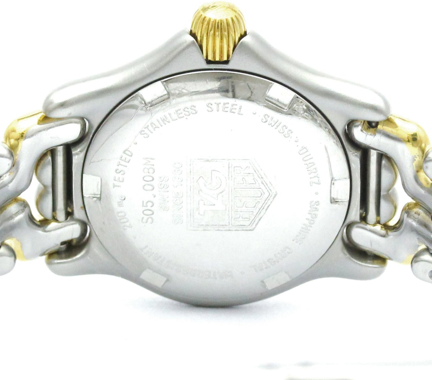 Tag Heuer Sel Professional 200M Quartz Stainless Steel and Gold Plated 24
