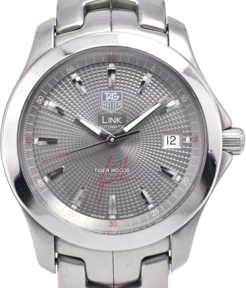 Tag Heuer Link Tiger Woods Automatic Stainless Steel 39