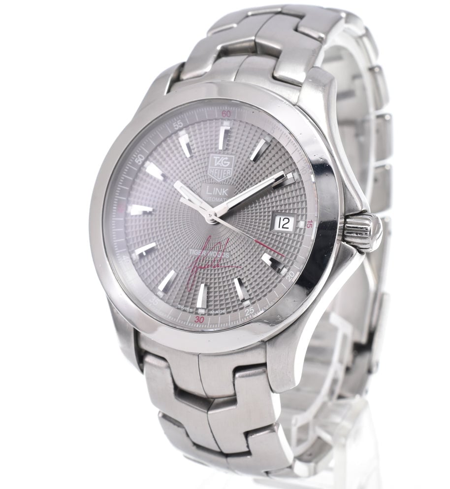 Tag Heuer Link Tiger Woods Automatic Stainless Steel 39