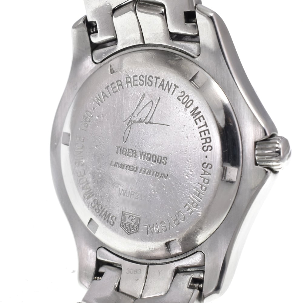 Tag Heuer Link Tiger Woods Automatic Stainless Steel 39