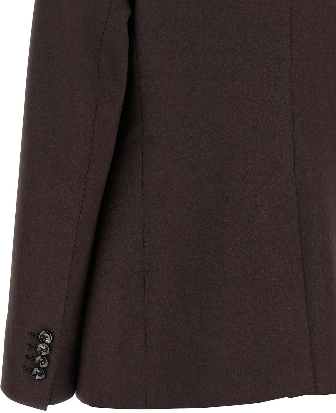 Tagliatore Brown Virgin Wool Blazer