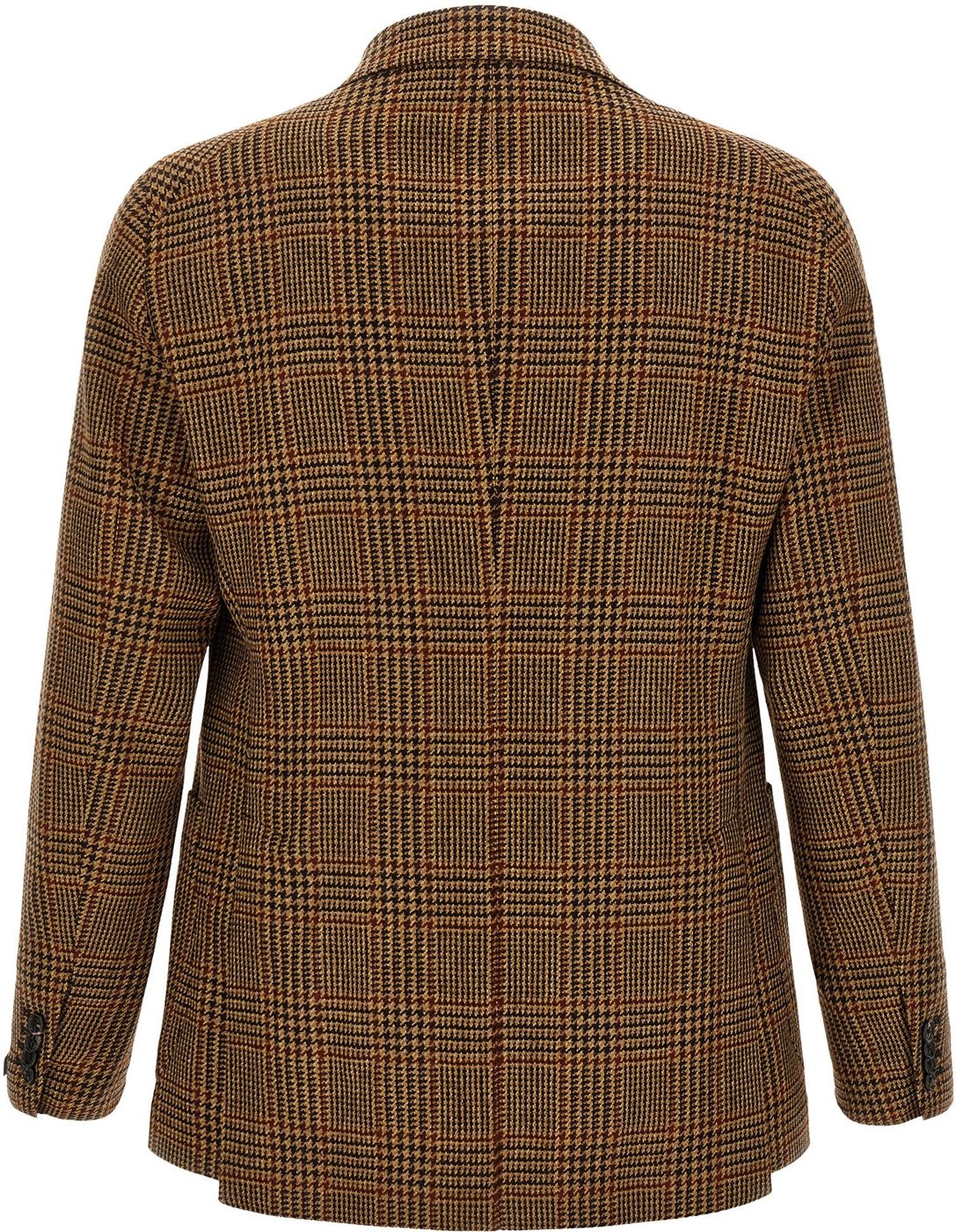 Tagliatore Brown Virgin Wool Blazer
