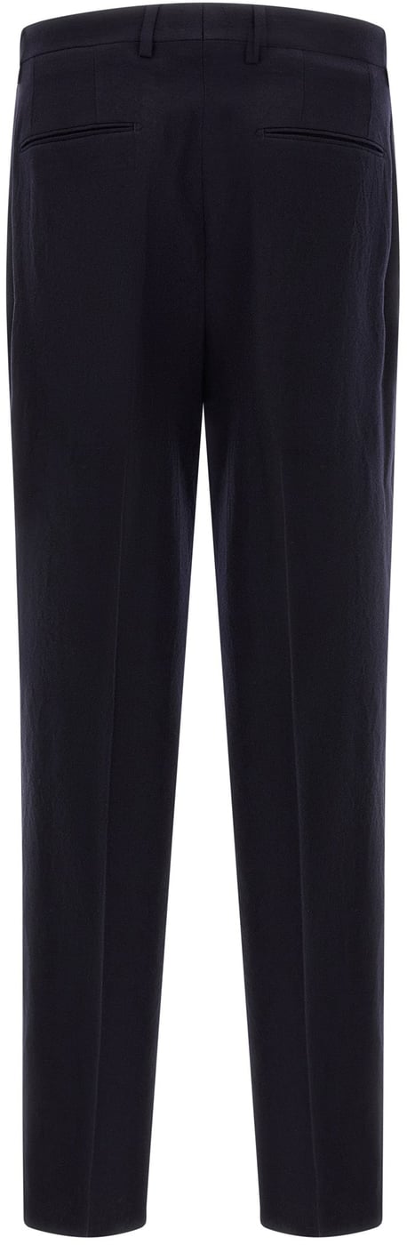 Tagliatore Blue Virgin Wool Two-Piece Suit
