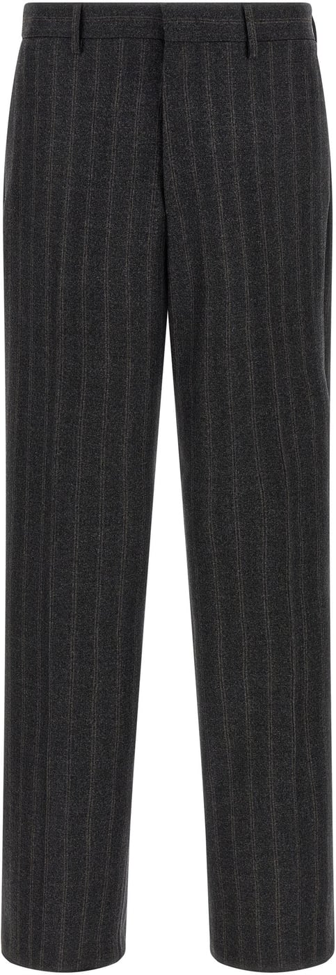 Tagliatore Gray Virgin Wool Two-Piece Suit