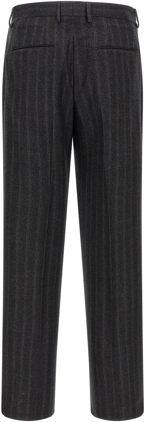 Tagliatore Gray Virgin Wool Two-Piece Suit