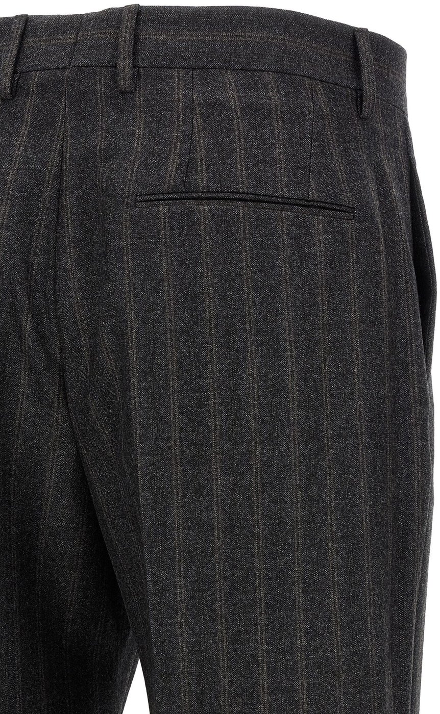 Tagliatore Gray Virgin Wool Two-Piece Suit