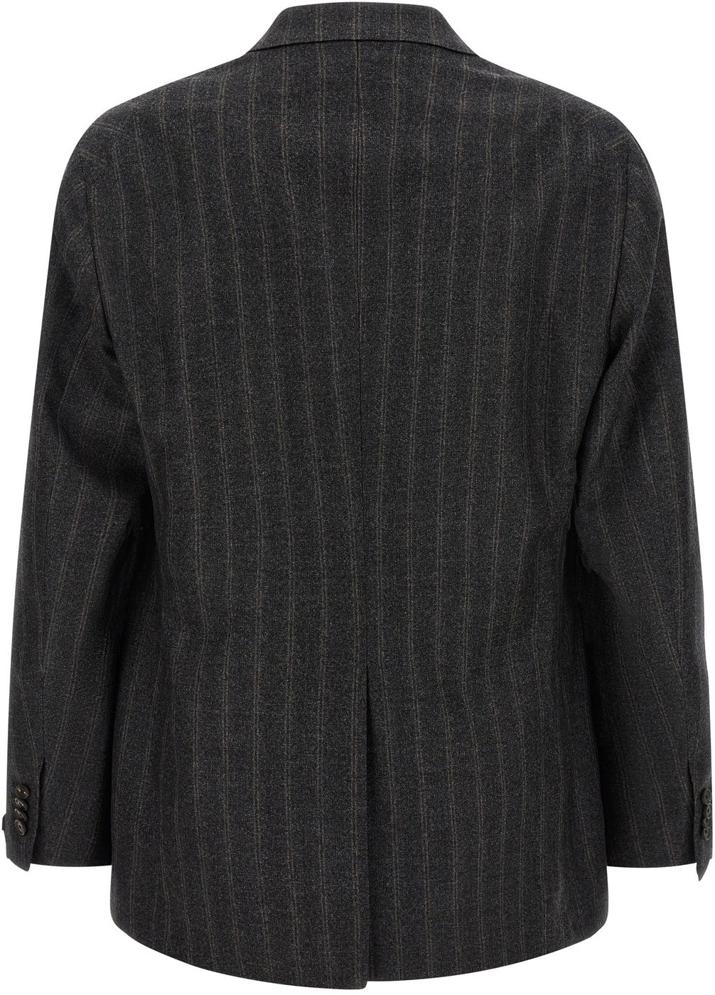 Tagliatore Gray Virgin Wool Two-Piece Suit