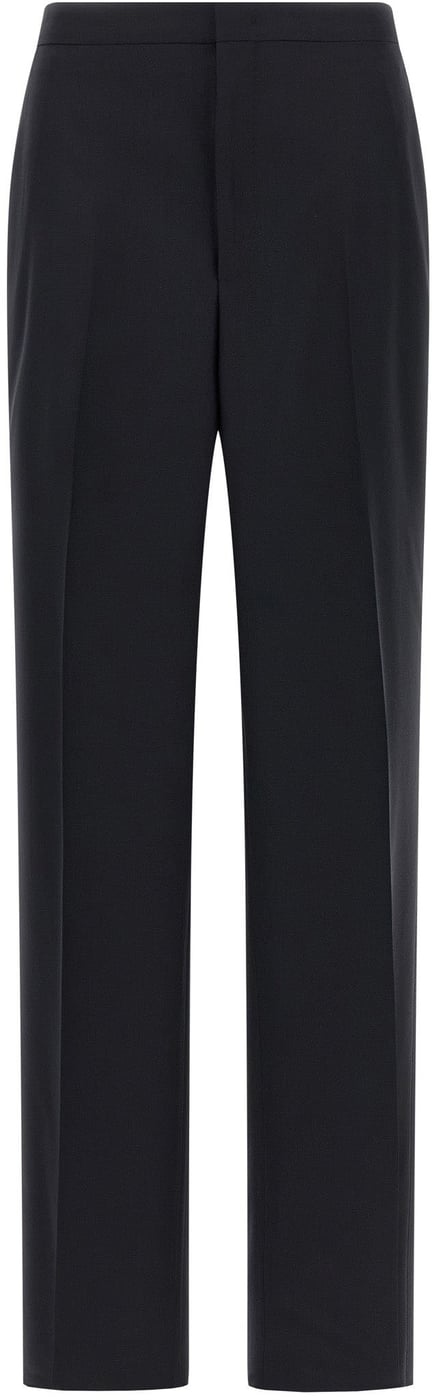 Tagliatore Black Virgin Wool Two-Piece Suit