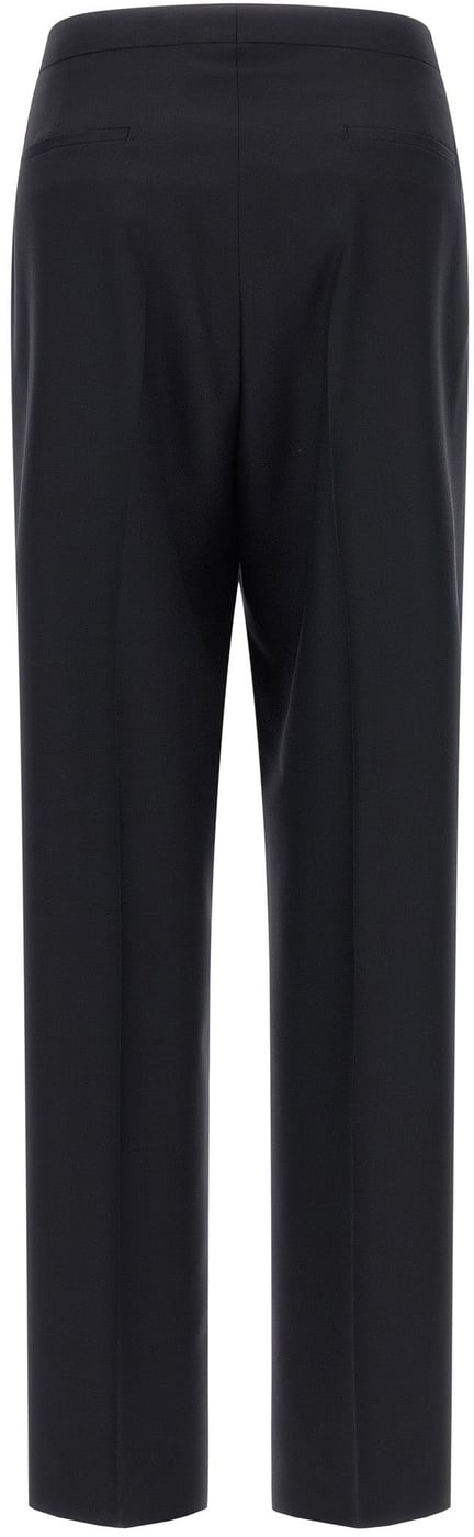 Tagliatore Black Virgin Wool Two-Piece Suit