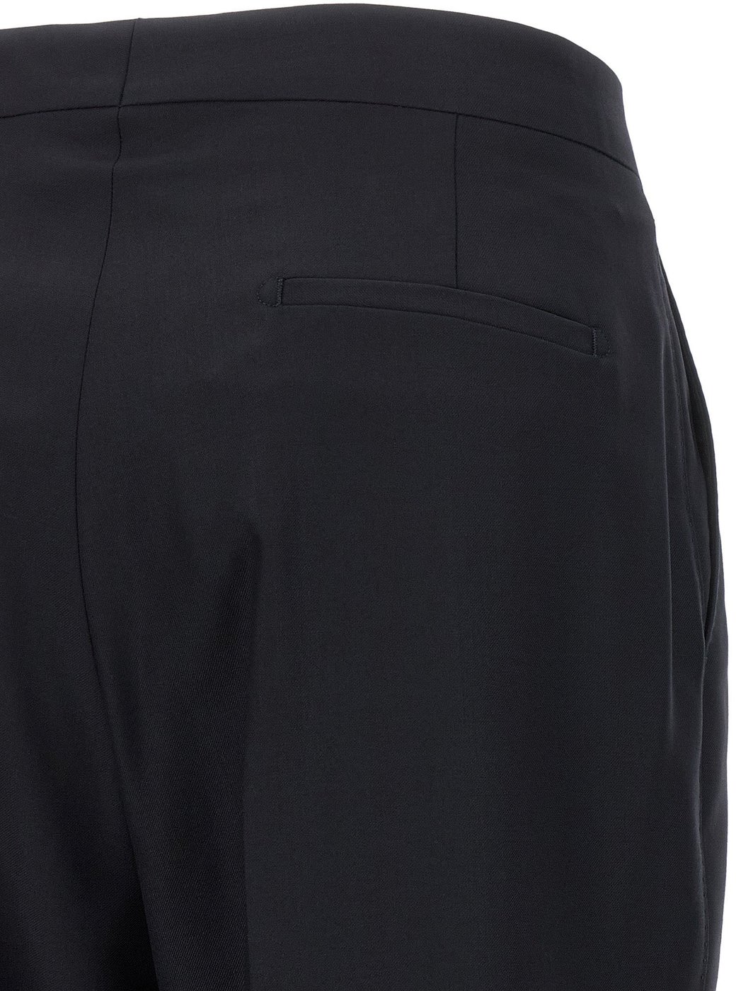 Tagliatore Black Virgin Wool Two-Piece Suit
