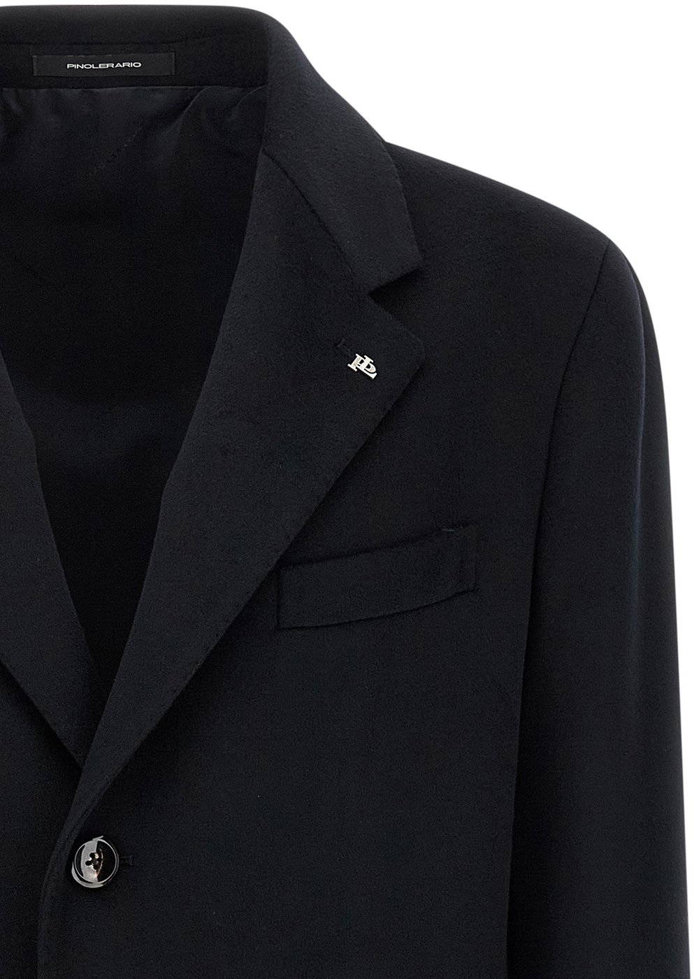 Tagliatore Blue Virgin Wool Coat