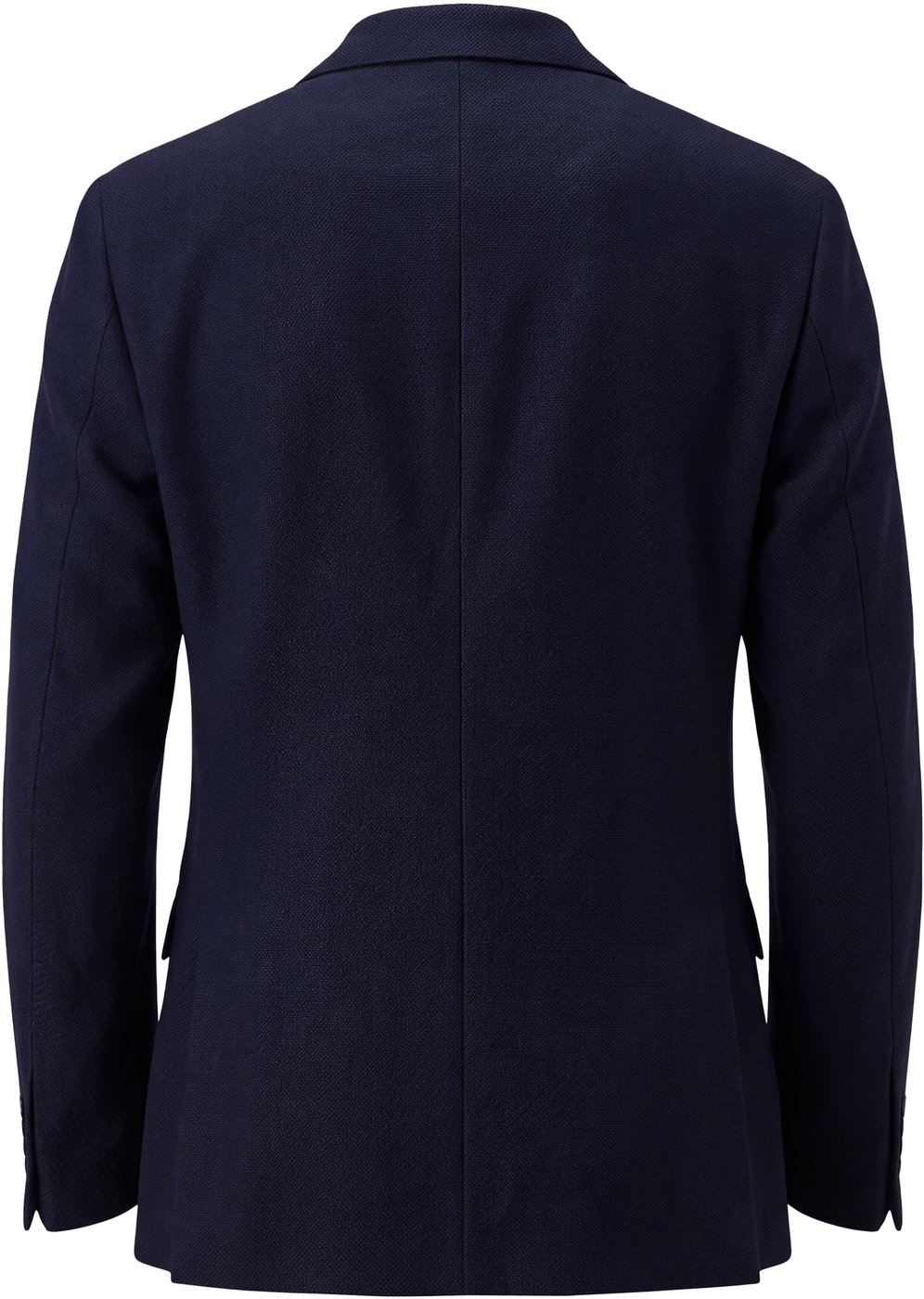 Double-breasted blazer in virgin wool blend