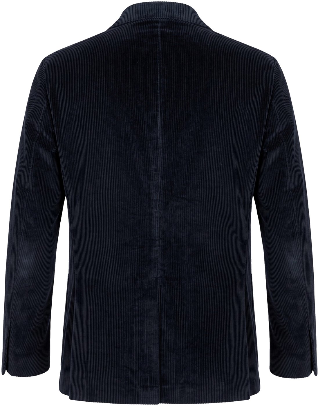 Single-breasted velvet blazer