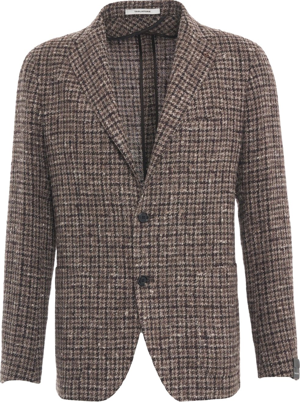 Check pattern blazer