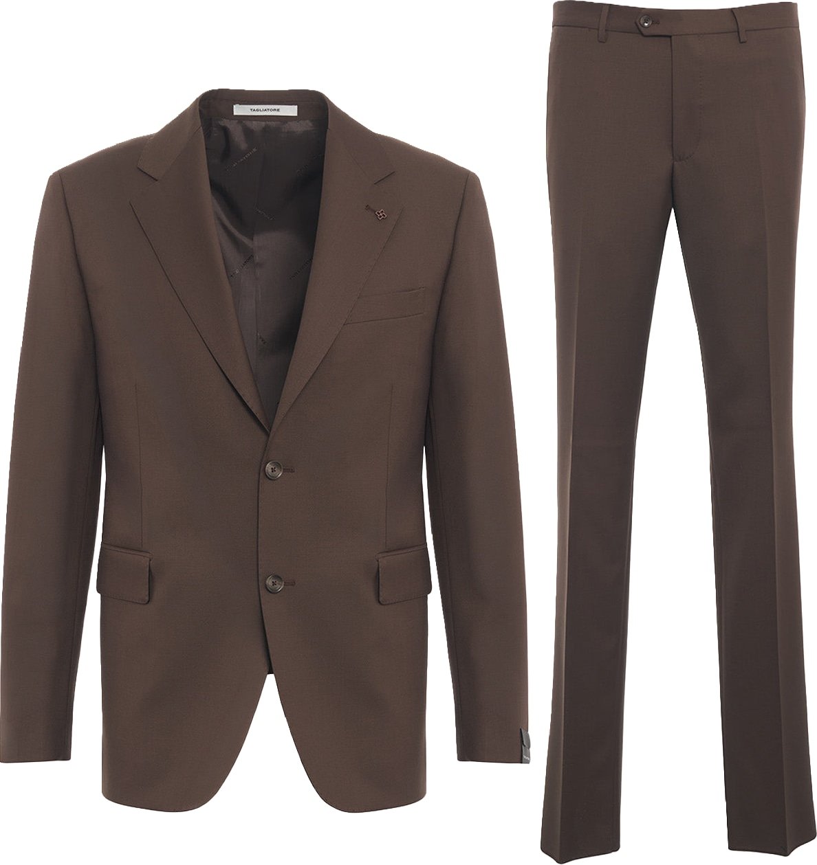 Suit in wool